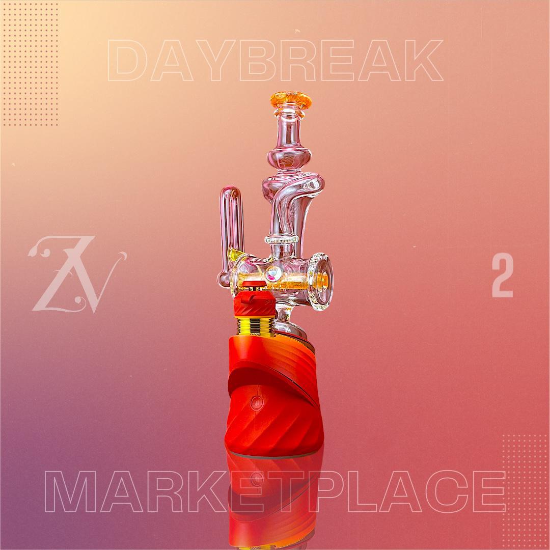 Alternative view of OJ FLAME: RECYCLER DAYBREAK MARKETPLACE PUFFCO PEAK ATTACHMENT