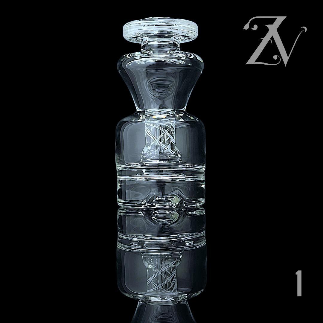 KOSHER GLASS: V2 CLEAR CHUGGER PUFFCO PEAK ATTACHMENT
