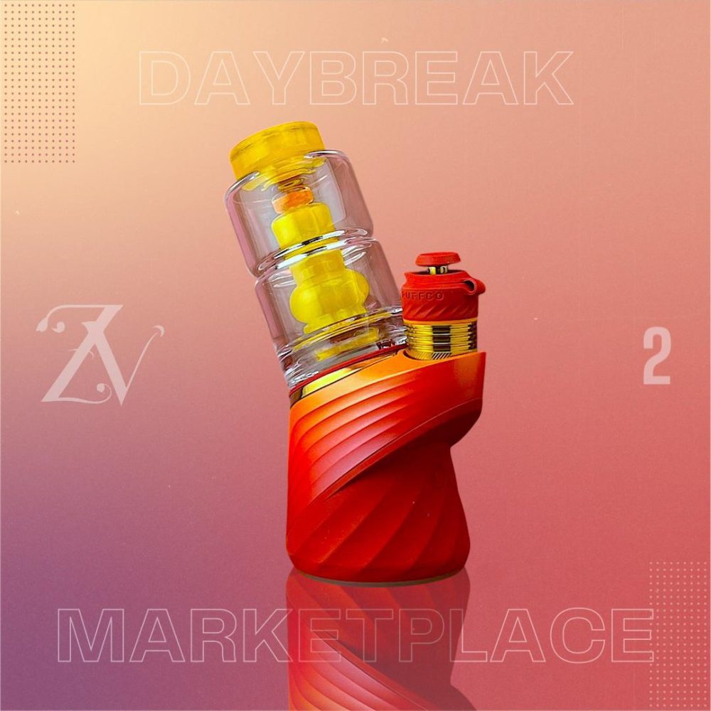 Alternative view of SPIDER GLASS: DAYBREAK MARKETPLACE PUFFCO PEAK ATTACHMENT