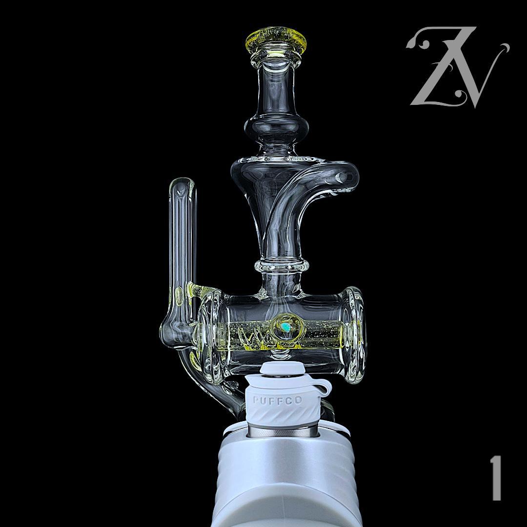 OJ FLAME: INLINE COLOR RECYCLER PUFFCO PEAK ATTACHMENT