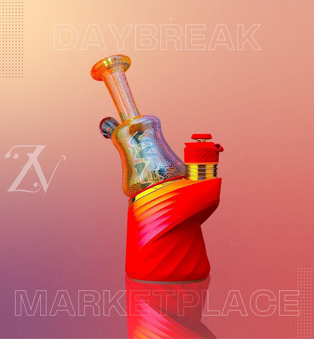 HEFE GLASS: WET DAYBREAK MARKETPLACE PUFFCO PEAK ATTACHMENT