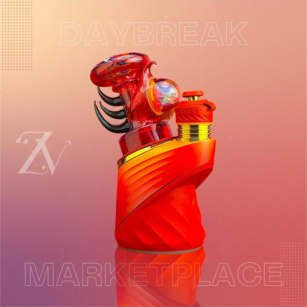 FREEEK GLASS: DRY DAYBREAK MARKETPLACE PUFFCO PEAK ATTACHMENT