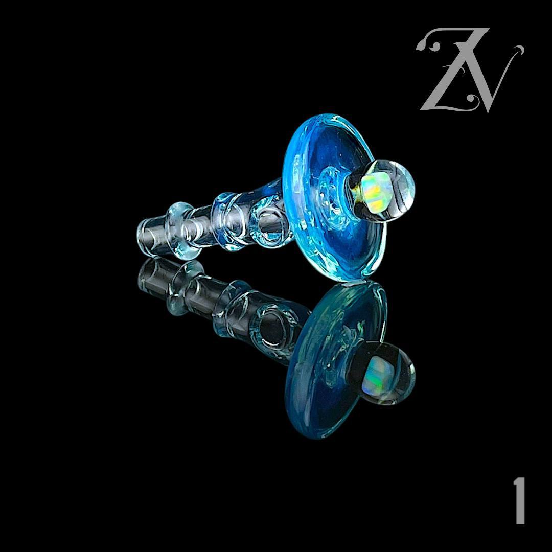 IRIDESCENT GLASS: FULL COLOR UFO OPAL 3.0 PUFFCO PEAK PRO 3DXL JOYSTICK CAP