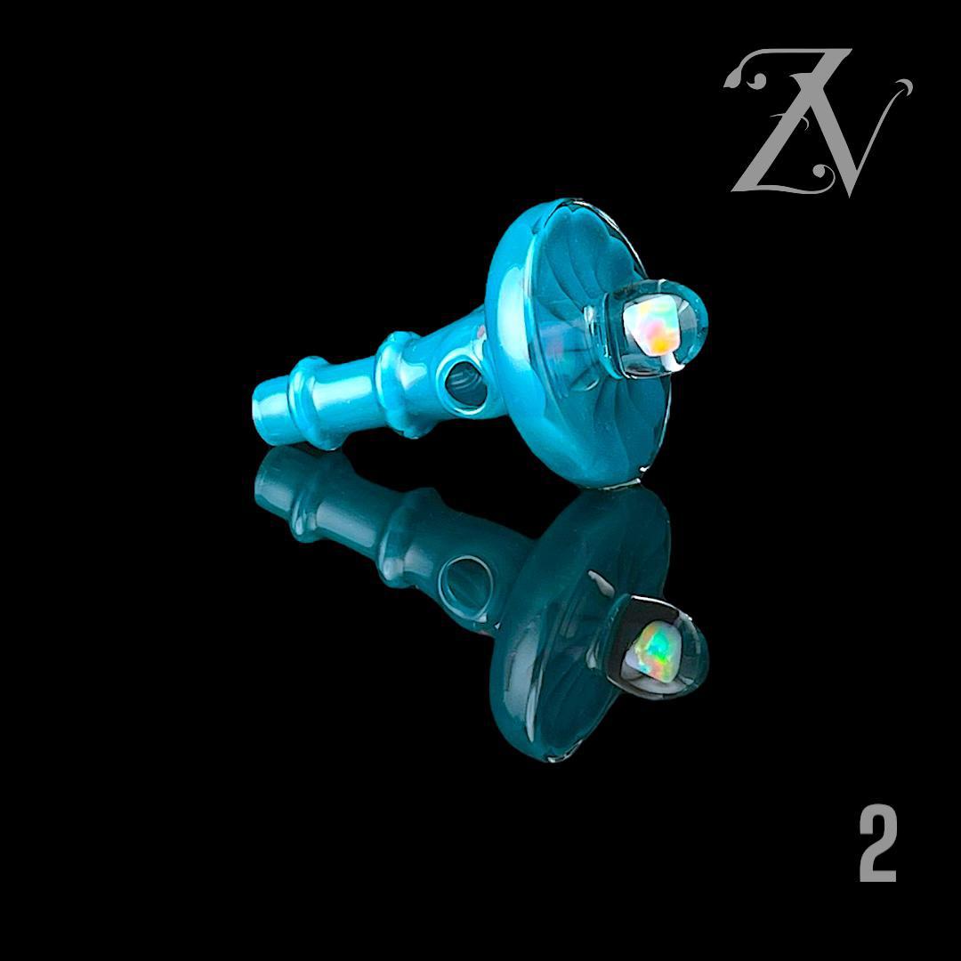 Alternative view of IRIDESCENT GLASS: FULL COLOR UFO OPAL 3.0 PUFFCO PEAK PRO 3DXL JOYSTICK CAP