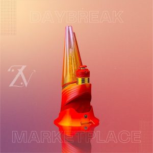 #4 - DAYBREAK HEADY BASE WITH 6MM BLACK OPAL