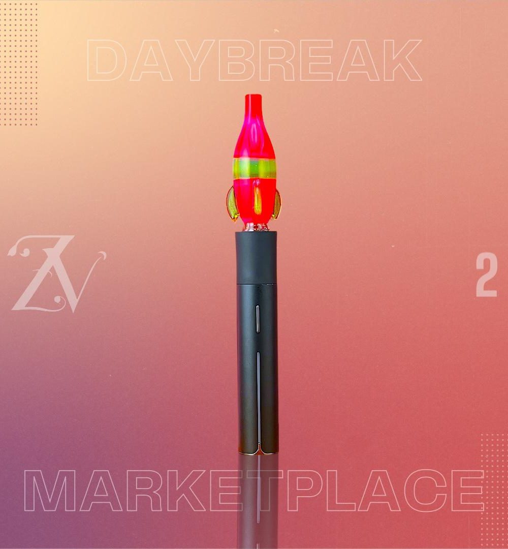 Alternative view of UZZI GLASS: DAYBREAK MARKETPLACE PIVOT MOUTHPIECE