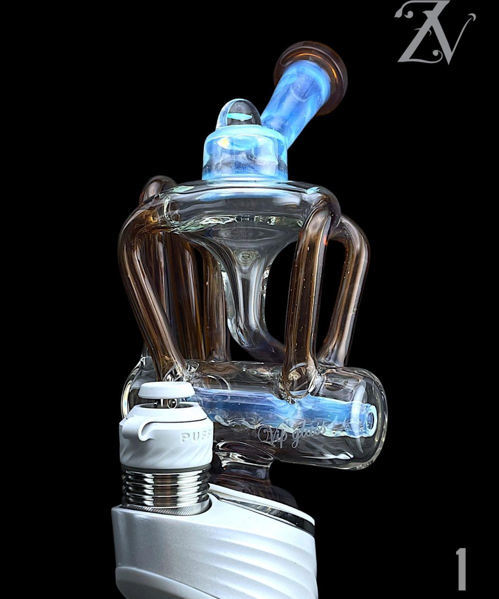 Alternative view of VIP GLASS: QUAD UPTAKE PUFFCO PEAK ATTACHMENT