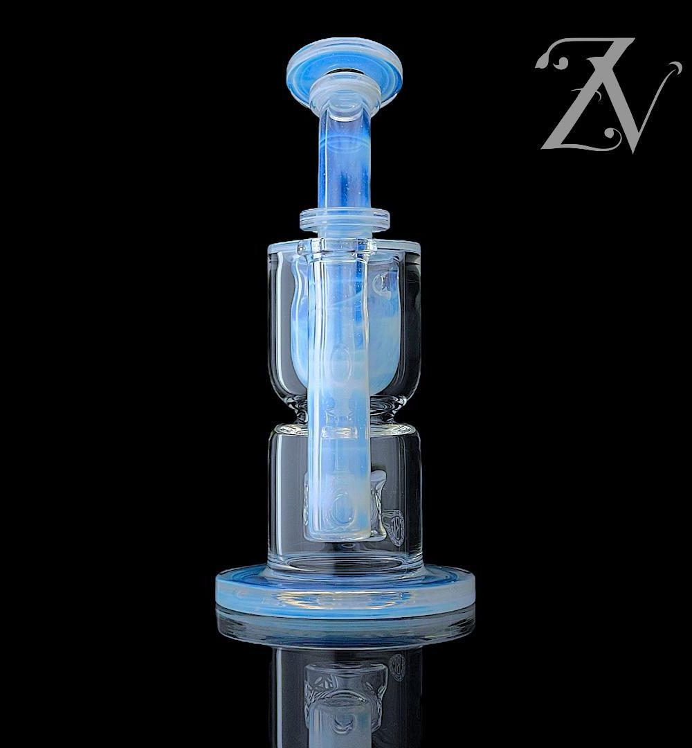 Alternative view of FATBOY GLASS: COLORED HOURGLASS TAURUS FULL SIZE MOONSTONE