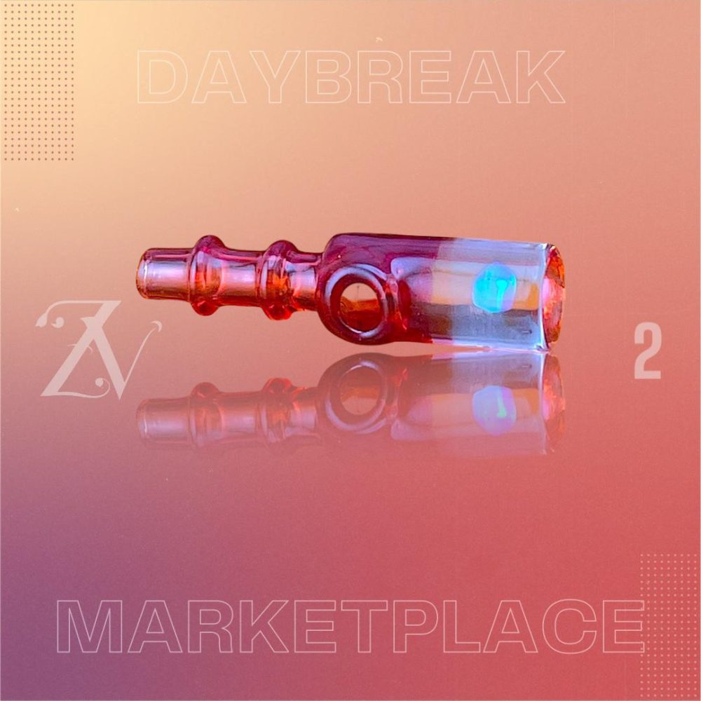 Alternative view of IRIDESCENT GLASS: TOP OPAL DAYBREAK MARKETPLACE PUFFCO PEAK PRO 3DXL JOYSTICK CAP