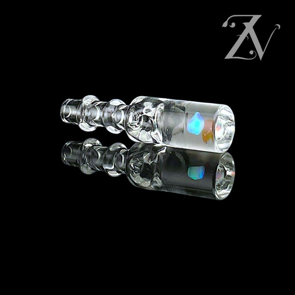 IRIDESCENT GLASS: CLEAR TOP OPAL PUFFCO PEAK PRO 3DXL JOYSTICK CAP