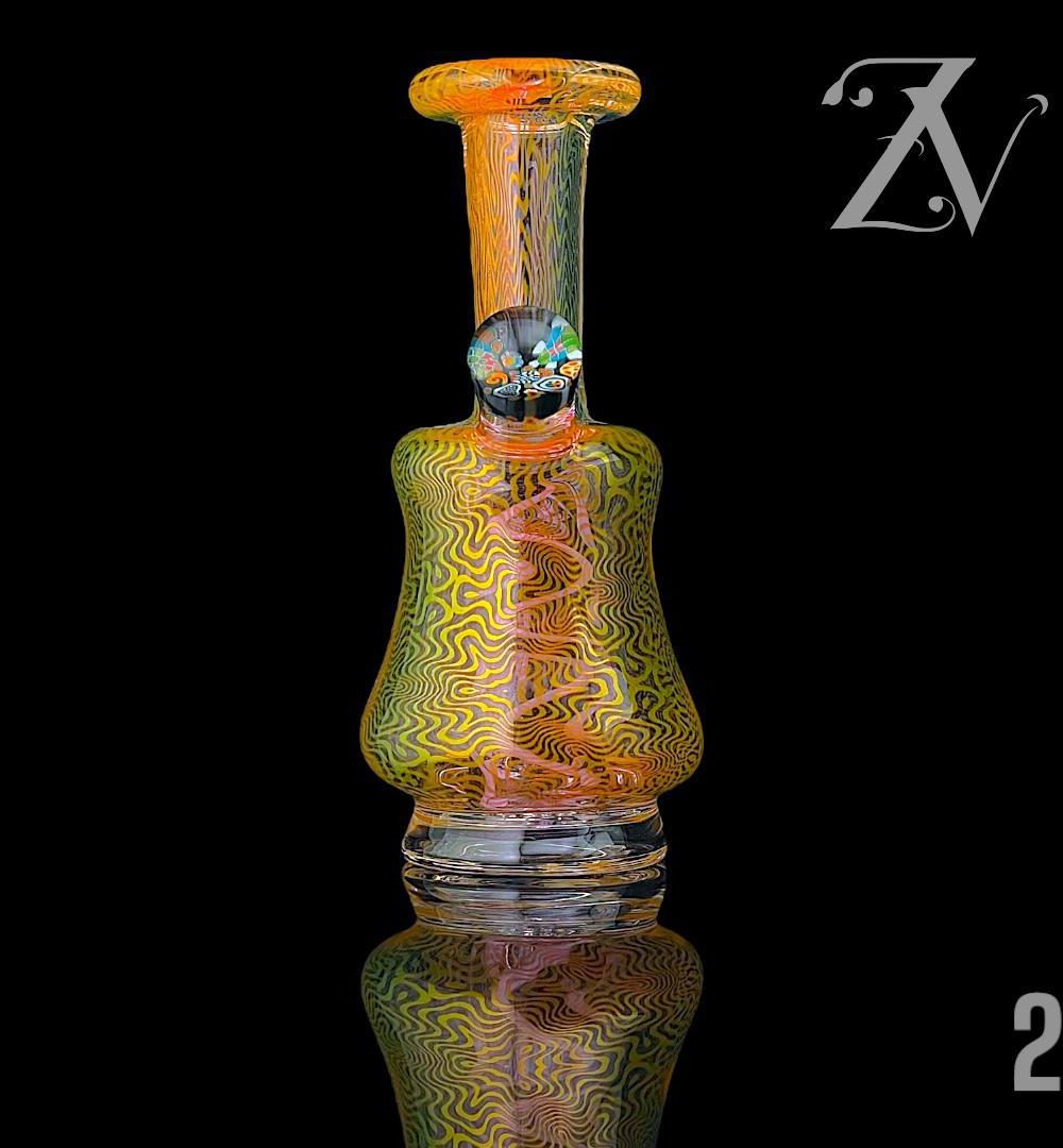 Alternative view of HEFE GLASS: FULLY WORKED PUFFCO PEAK ATTACHMENT