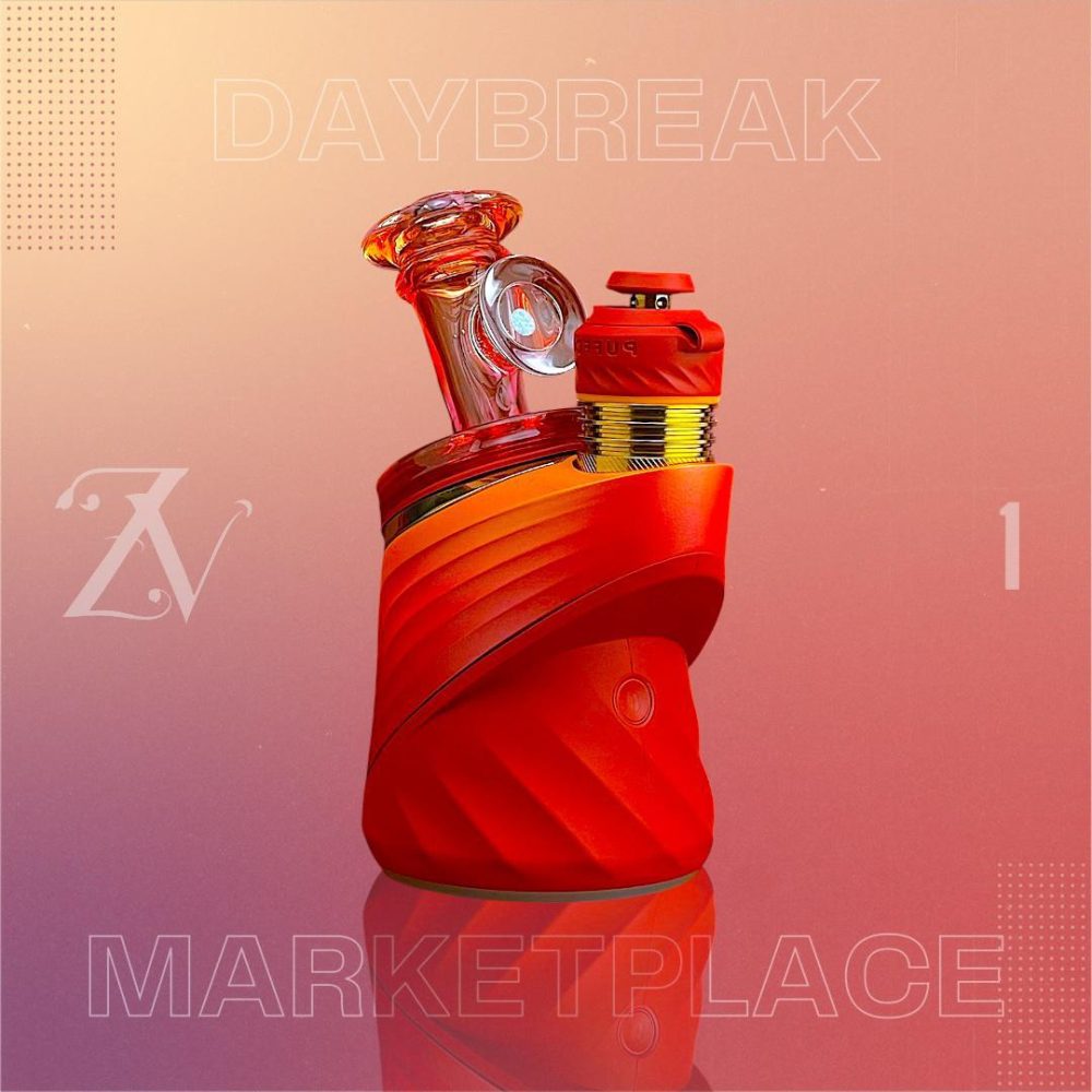 BABY GORILLA GLASS: DRY DAYBREAK MARKETPLACE PUFFCO PEAK ATTACHMENT