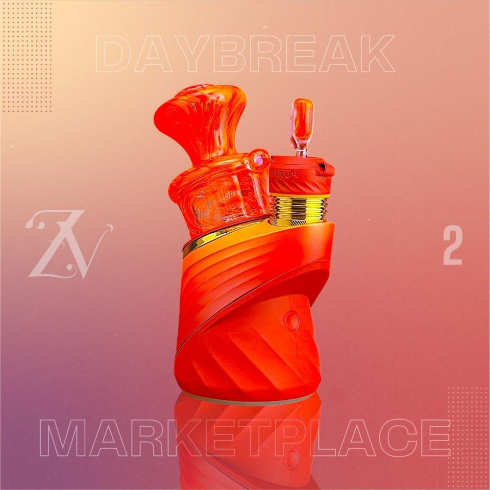 Alternative view of KOSHER GLASS: DAYBREAK MARKETPLACE PUFFCO PEAK ATTACHMENT