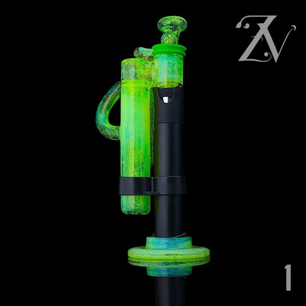 LENNON GLASS: CROPAL PWHIPPLER PIVOT MOUTHPIECE AND RECYCLER