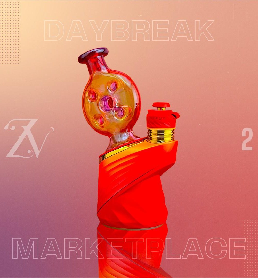 Alternative view of UZZI GLASS: DRY DAYBREAK MARKETPLACE PUFFCO PEAK ATTACHMENT