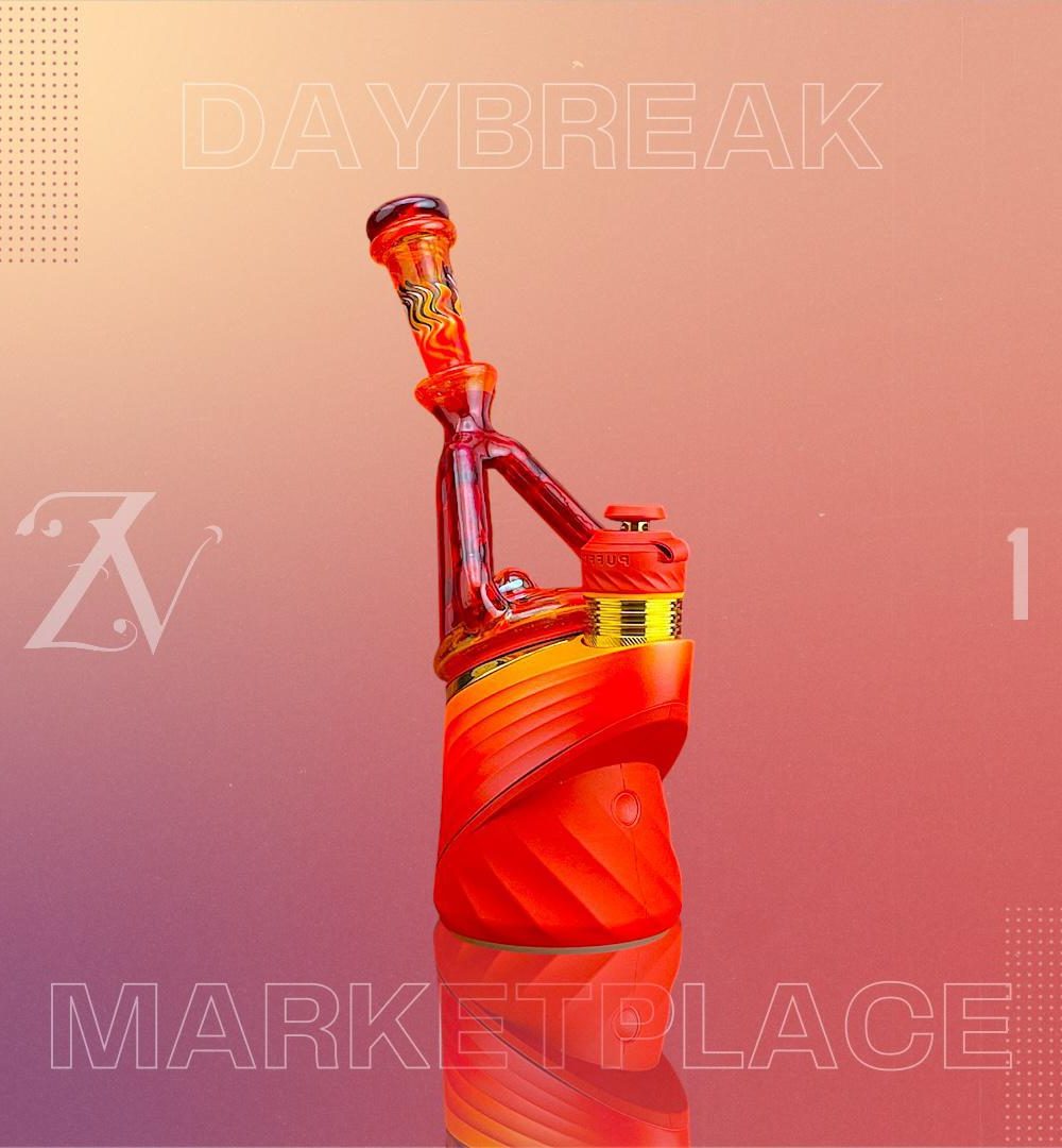PRIO GLASSWORKS: DRY DAYBREAK MARKETPLACE PUFFCO PEAK ATTACHMENT