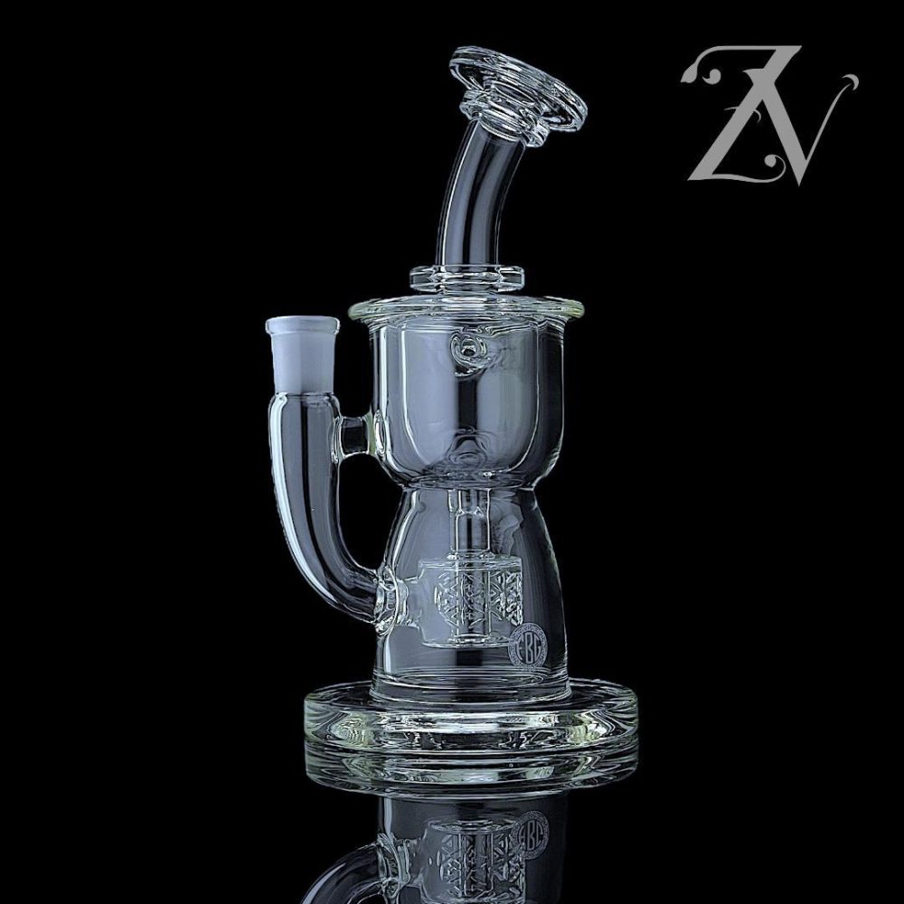 FATBOY GLASS: CLEAR TAURUS V2 INCYCLER RIG