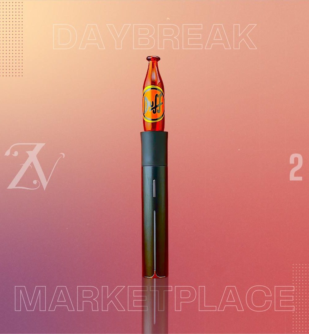 Alternative view of NERV GLASS: DAYBREAK MARKETPLACE PIVOT MOUTHPIECE
