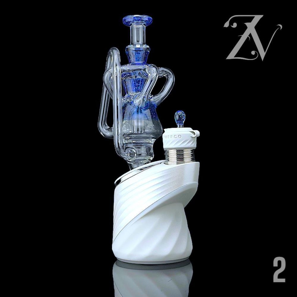 Alternative view of KOSHER GLASS: HEADY RECYCLER PUFFCO PEAK ATTACHMENT