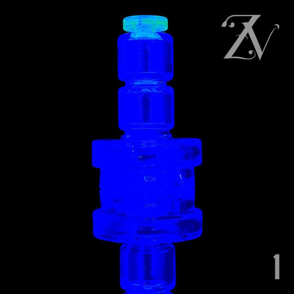 Alternative view of SPIDER GLASS: DRY DUAL USE PUFFCO PEAK ATTACHMENT