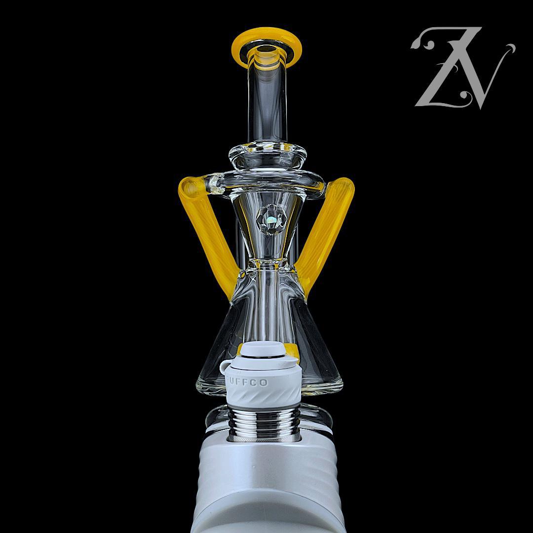 Alternative view of IRIDESCENT GLASS: SUPERIOR ECO DUALCYCLER PUFFCO PEAK ATTACHMENT