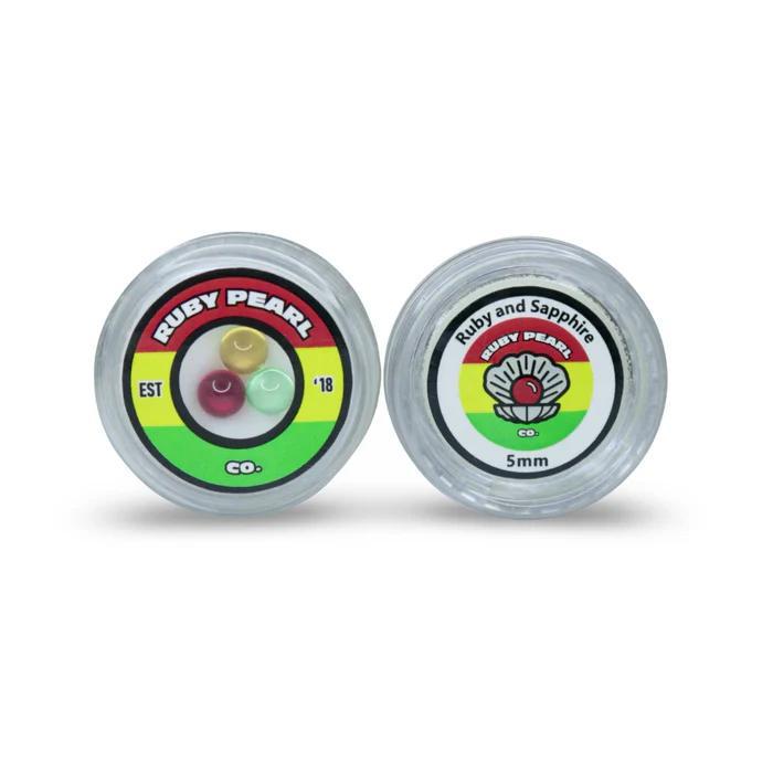 RUBY PEARL CO: 5MM RASTA TERP PEARL SET 3PK