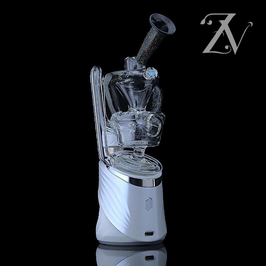 Alternative view of IRIDESCENT GLASS: SUPERIOR DUALY PUFFCO PEAK ATTACHMENT