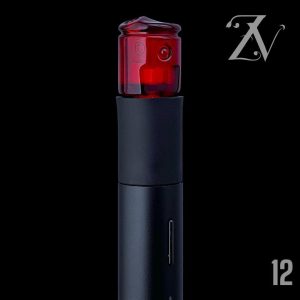 #12 SINGLE COLOR RED POMP