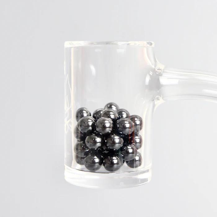 RUBY PEARL CO: 5MM SILICON CARBIDE PEARLS SET 2PK