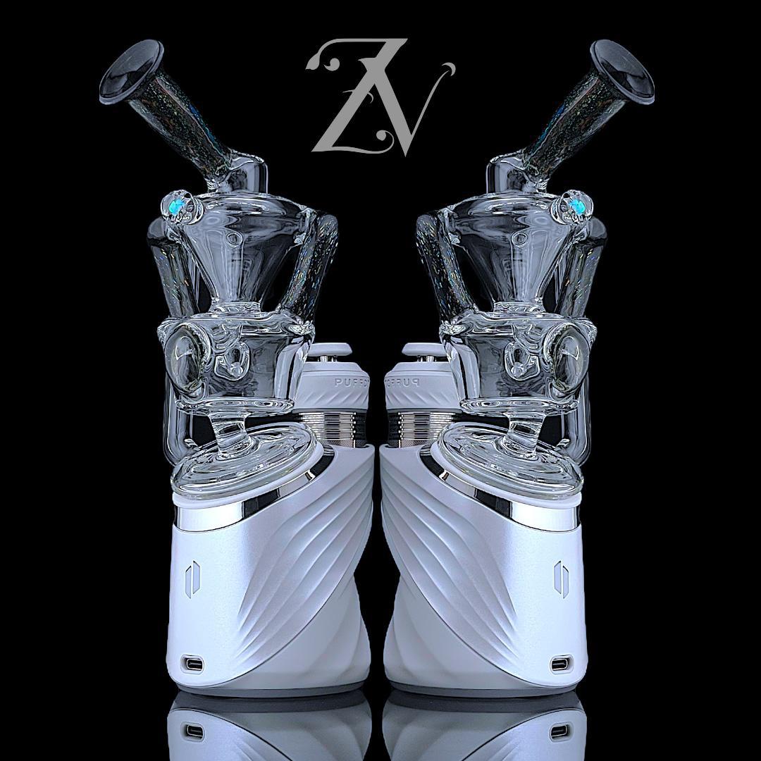 IRIDESCENT GLASS: SUPERIOR DUALY PUFFCO PEAK ATTACHMENT