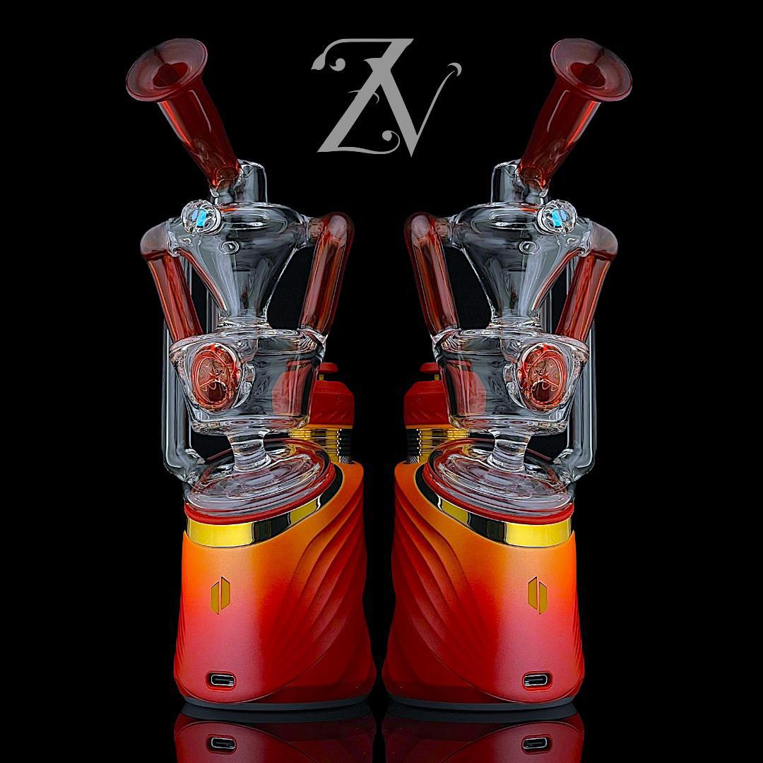 IRIDESCENT GLASS: SUPERIOR ECO DUALY PUFFCO PEAK ATTACHMENT