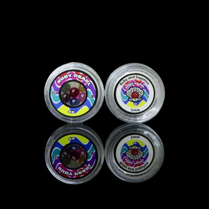 Alternative view of RUBY PEARL CO: 5MM SAPPHIRE SET ASSORTED