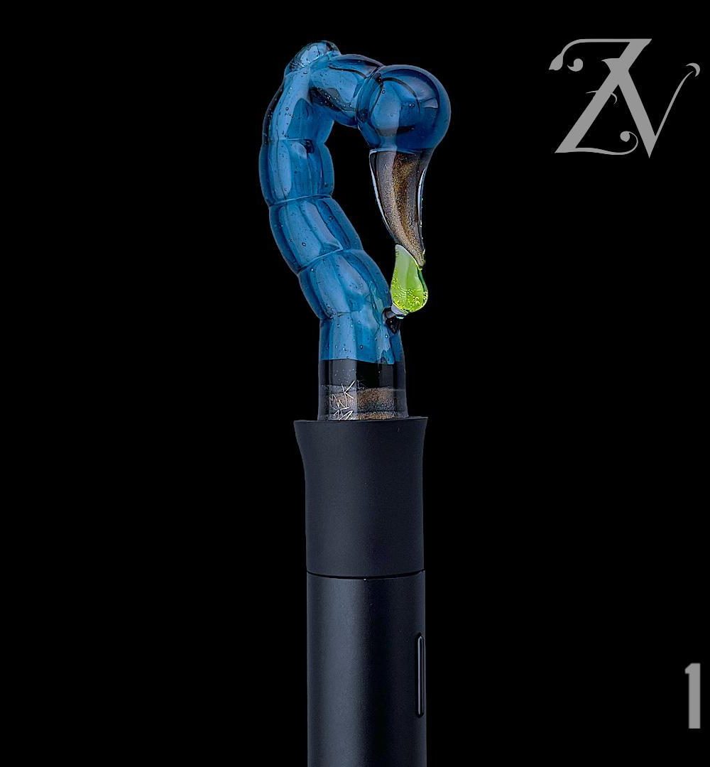 Alternative view of MAKO GLASS: SCORPION TAIL PIVOT MOUTHPIECE