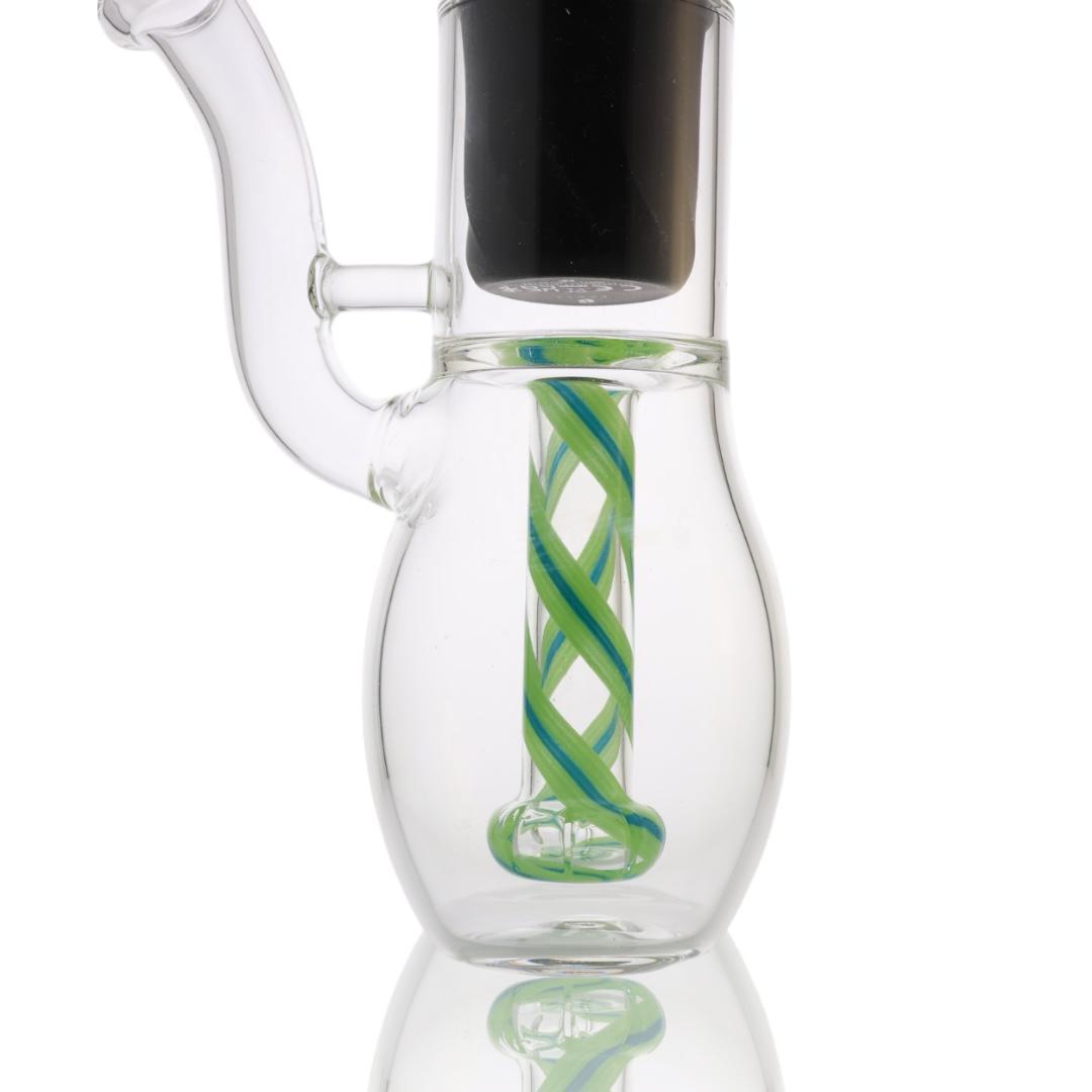 Alternative view of 8" SPIRAL BUBBLER PUFFCO PROXY ATTACHMENT