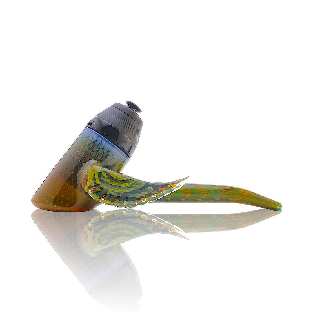 Alternative view of IRIDESCENT GLASS: BUBBLE TRAP PUFFCO PROXY ATTACHMENT