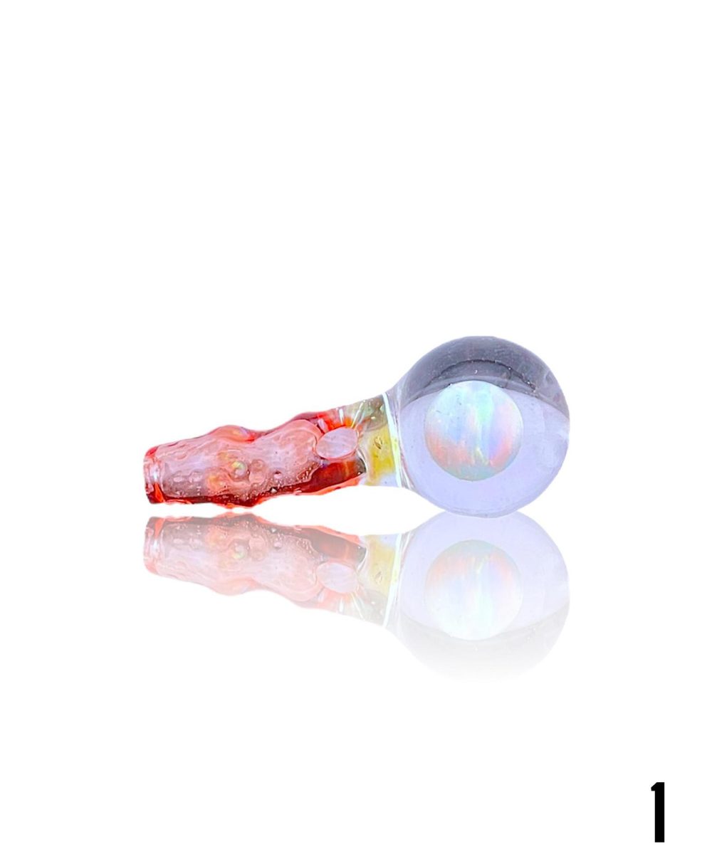 Alternative view of BHORO GLASS: CRUSHED OPAL 6MM 3DXL PEAK PRO JOYSTICK CAP