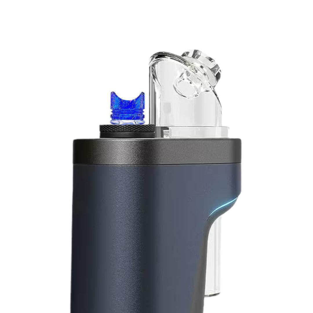 NIB GLASS: CROAPL/DICHRO PISTON DR DABBER SWITCH 2 SPINNER CAP