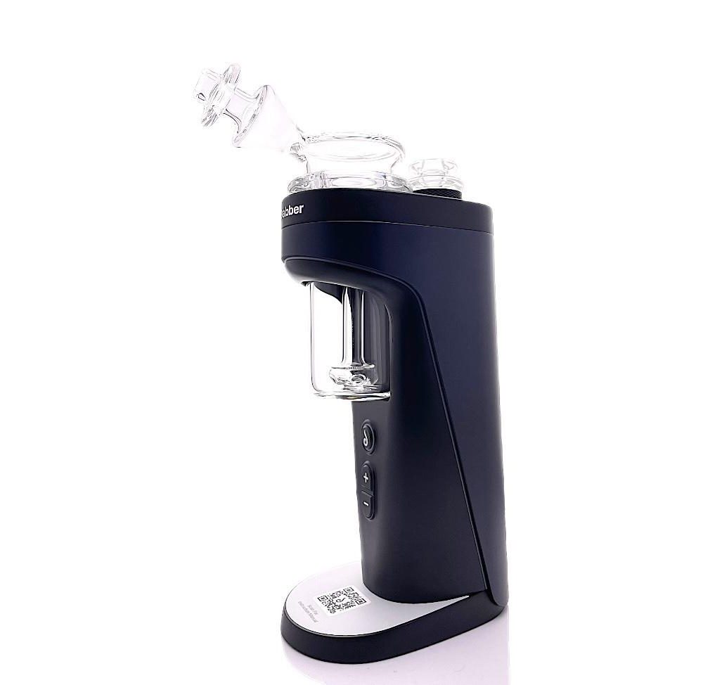 PADD GLASS: CLEAR BUBBLER SET DR DABBER SWITCH 2 ATTACHMENT