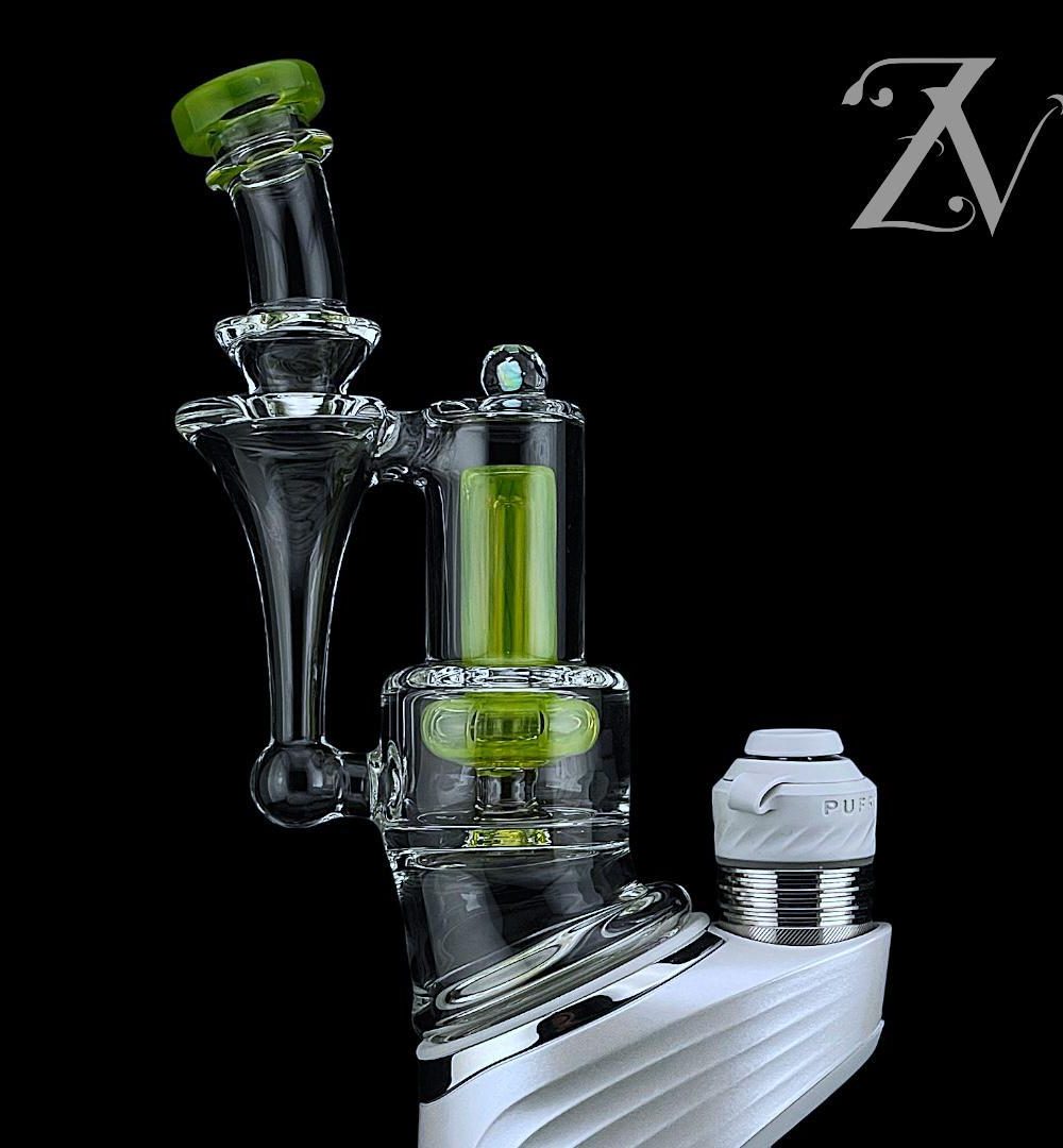 Alternative view of IRIDESCENT GLASS: SUPERIOR ECO RBR PUFFCO PEAK ATTACHMENT