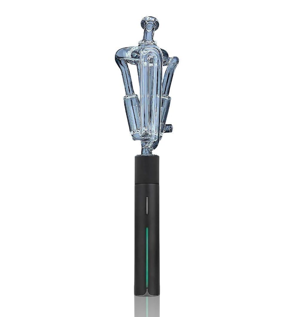 NIB GLASS: V TWIN RECYCLER PIVOT MOUTHPIECE