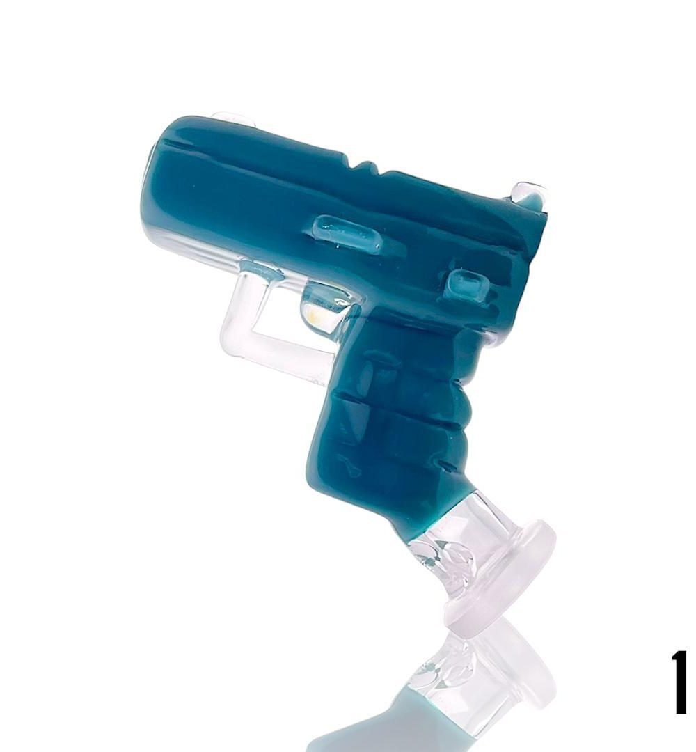 Alternative view of HEART AND MIND GLASS: PISTOL PIVOT MOUTHPIECE