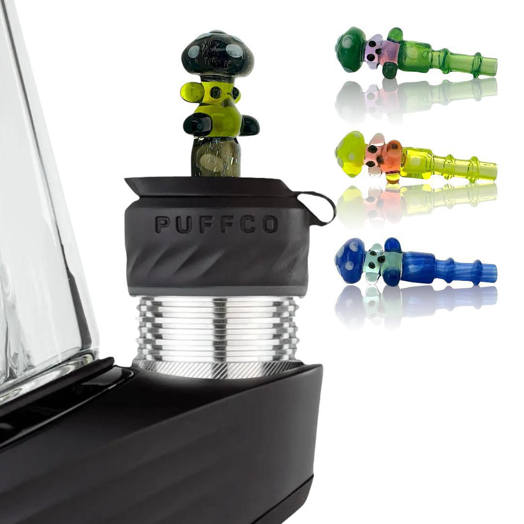 IRIDESCENT GLASS: SHROOM DUDE PUFFCO PEAK PRO 3DXL JOYSTICK CAP