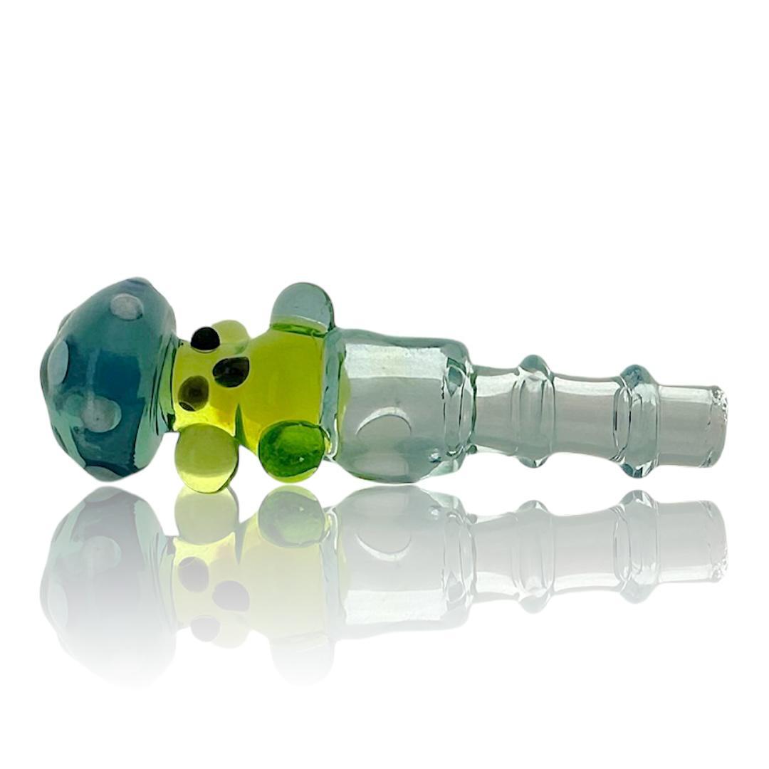 Alternative view of IRIDESCENT GLASS: SHROOM DUDE PUFFCO PEAK PRO 3DXL JOYSTICK CAP