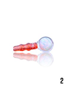 #2 - RED POMP 10MM SPHERE CROPAL