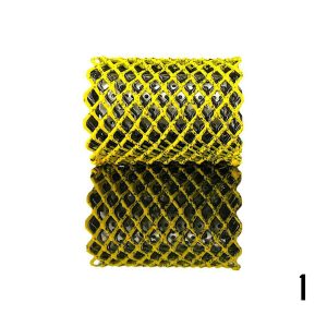 #1 - YELLOW W/ BLACK DOTS