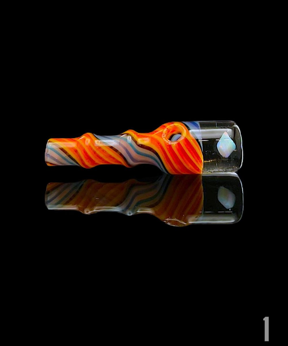 IRIDESCENT GLASS: WIG WAG TOP OPAL PUFFCO PEAK PRO 3DXL JOYSTICK CAP