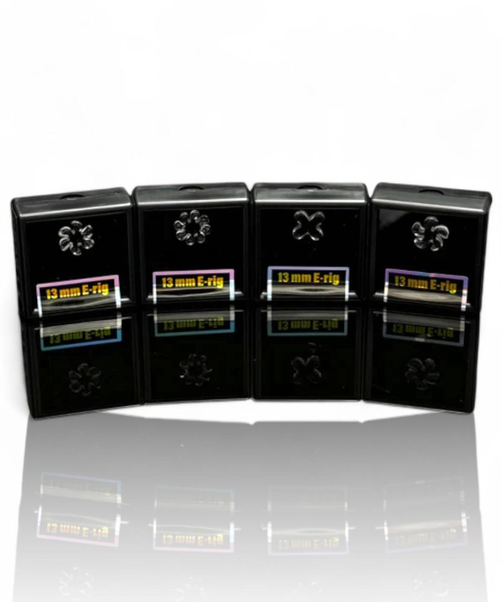 BLACK MARKET GLASS: 13MM QUARTZ FLAKES PEAK PRO