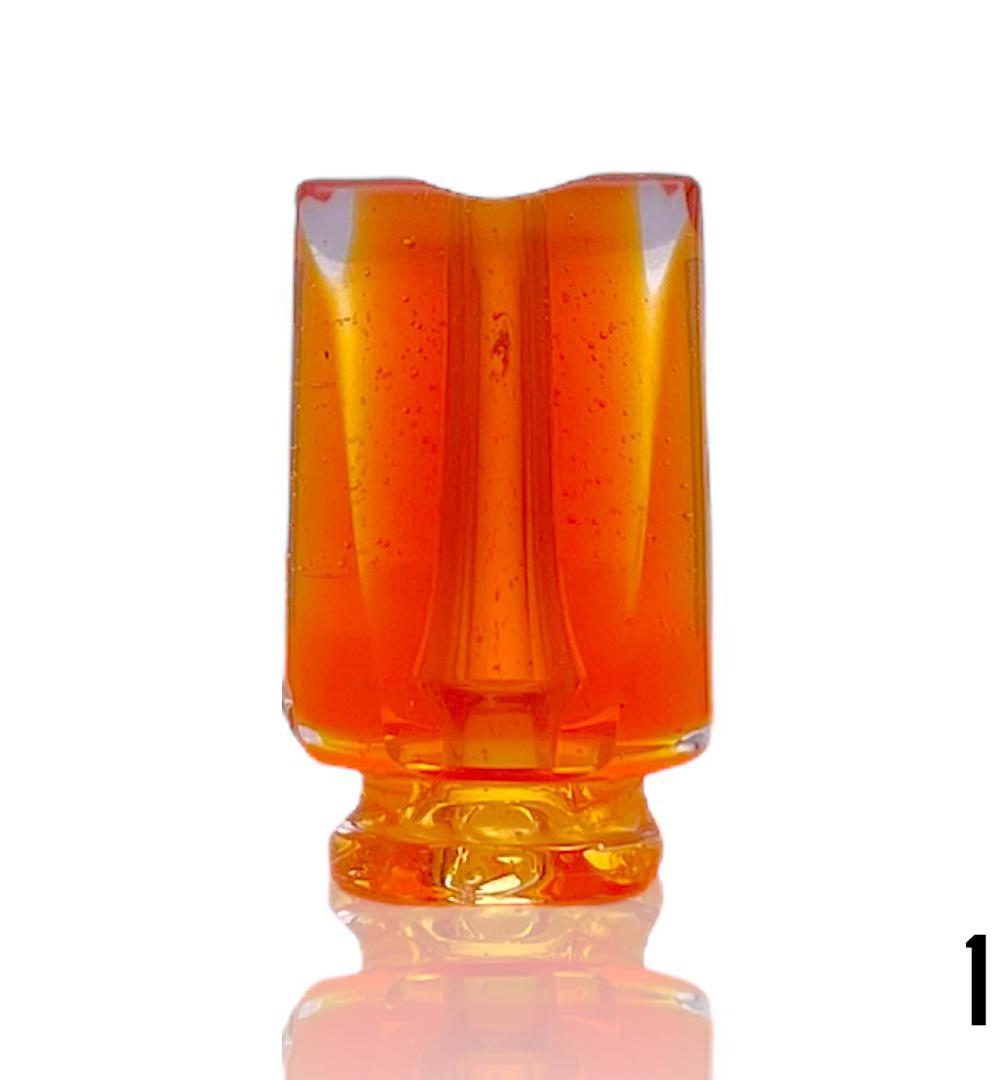 Alternative view of STEPHAN PEIRCE GLASS: FULL COLOR PIVOT MOUTHPIECE