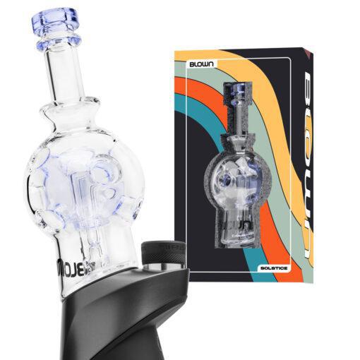 Alternative view of BLOWN GLASS: SOLSTICE PUFFCO PEAK ATTACHMENT