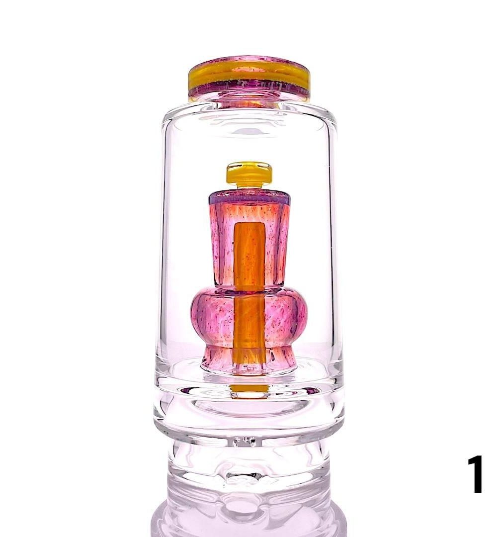 Alternative view of SPIDER GLASS: INCEPTION CROPAL PUFFCO PEAK ATTACHMENT